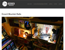 Tablet Screenshot of ocoochmountainmusic.com